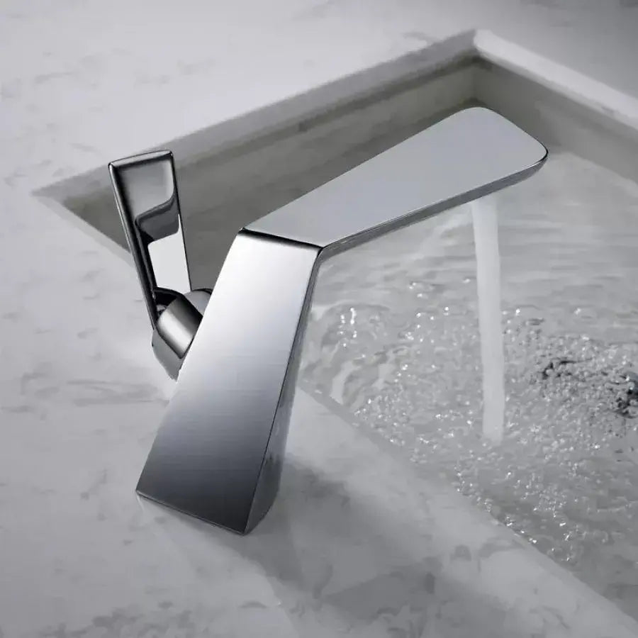 Robinet d'évier, sanitaire en laiton, chromé, 6727