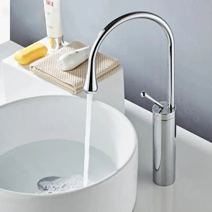 Robinet d'évier, sanitaire en laiton, chromé, WZY/323/A