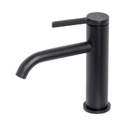 Robinet de lavabo, sanitaire en laiton, noir, 7237H