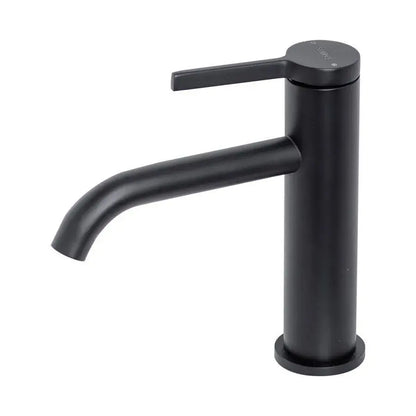 Robinet de lavabo, sanitaire en laiton, noir, 7237H