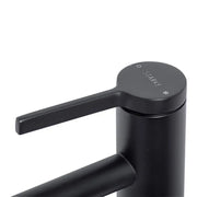 Robinet de lavabo, sanitaire en laiton, noir, 7237H