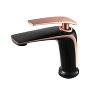 Robinet de lavabo, sanitaire en laiton, noir, MP015H-M