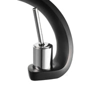 Robinet d'évier, sanitaire en laiton, noir, OD/2022