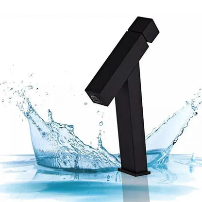 Robinet de lavabo, sanitaire en laiton, noir, OD/2036