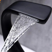 Robinet de lavabo monocommande Sanitaire en laiton Noir Raccords inclus OD/2055