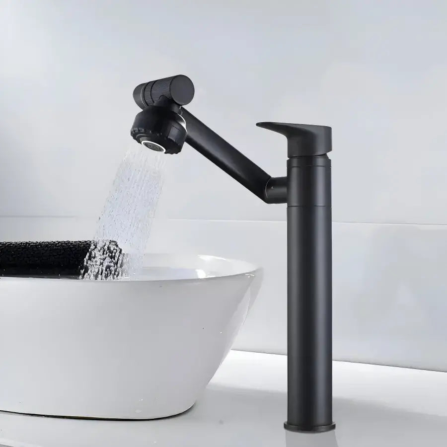 Robinet d'évier, sanitaire en laiton, noir, OD/2027