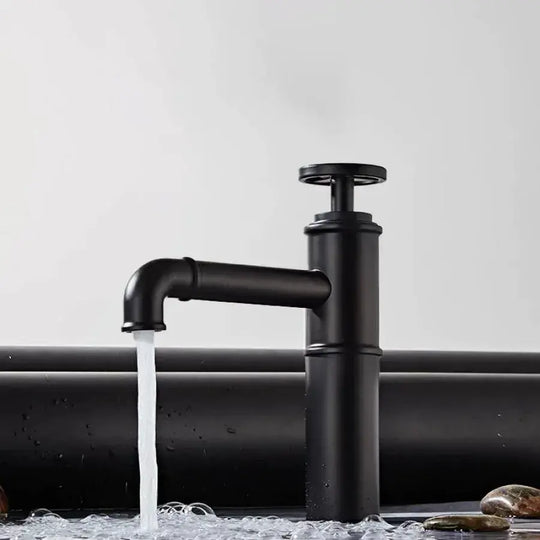 Robinet de lavabo, sanitaire en laiton, noir, robinets de salle de bains OD3005, titre par défaut Alessandro Design