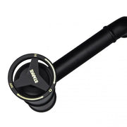 Robinet d'évier, sanitaire en laiton, noir, OD3005