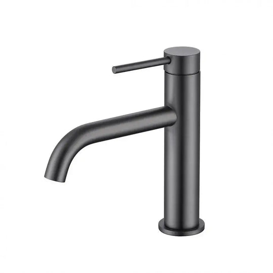 Robinet de lavabo, sanitaire en laiton, satiné, 7507N robinets de salle de bain titre par défaut Alessandro Design