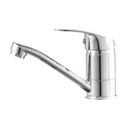 Robinet d'évier, Robinet pivotant, Longueur 15CM, Cartouche céramique, Chrome, Raccordement inclus