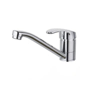 Robinet d'évier, Robinet pivotant, Longueur 15CM, Cartouche céramique, Chrome, Raccordement inclus