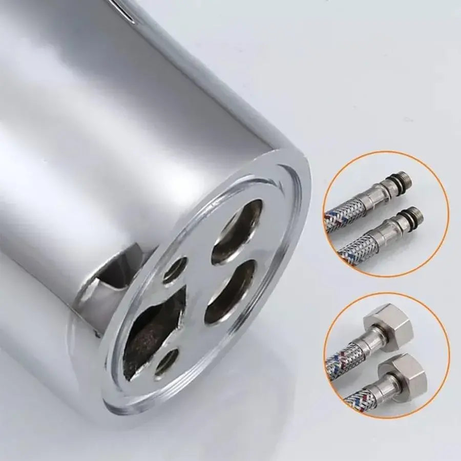 Robinet de lavabo, Alliage, Chrome, LMX101