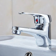 Robinet de lavabo, Alliage, Chrome, LV001S