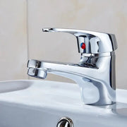 Robinet de lavabo, Alliage, Chrome, LV001