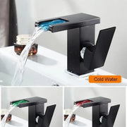 Mitigeur de lavabo, Alliage, Noir, OD3009