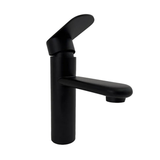Robinet d'évier en acier inoxydable noir ZY1001 Robinets de salle de bain Titre par défaut Alessandro Design