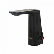 Robinet d'évier avec capteur, laiton sanitaire, noir, RW-190BK