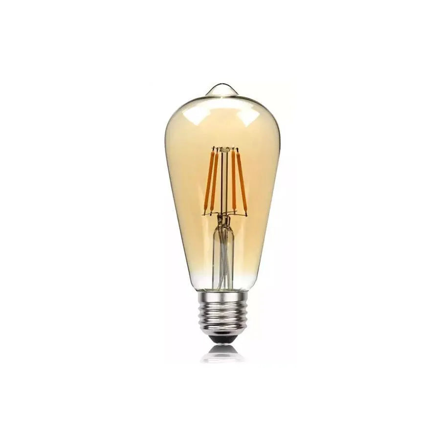 Ampoule à filament ST64, E27, 4W, Lumière chaude
