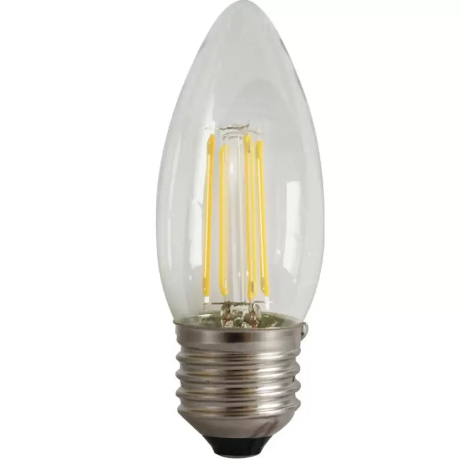 Ampoule LED Bougie à Filament E27 4W=45W 3000K