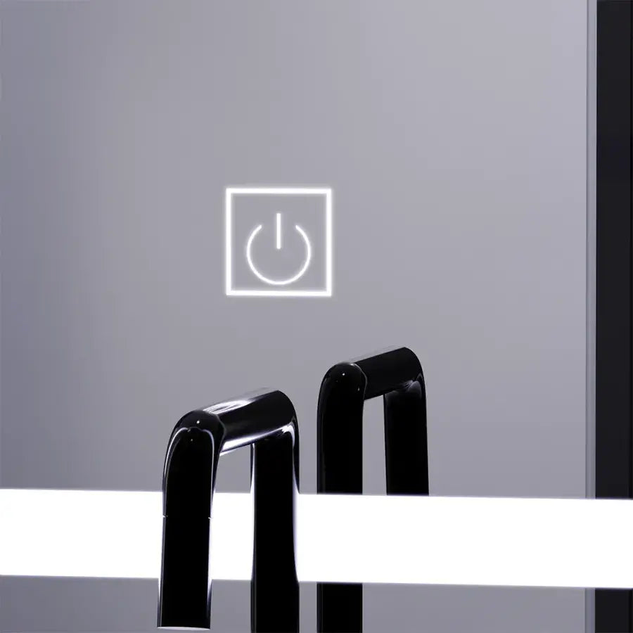 Miroir Giga LED, 60x80cm, Tactile, lumière 6000K