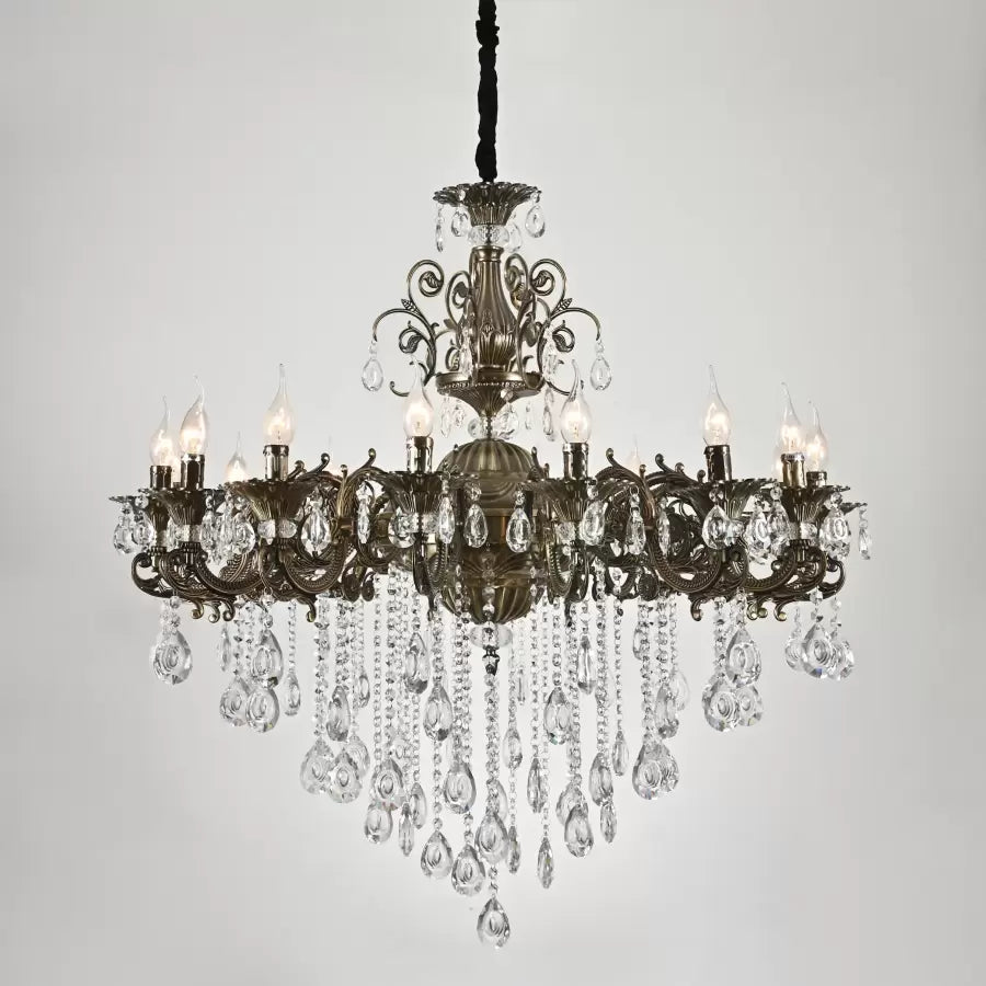 Lustre Christopher 16x E14 Bronze Antique