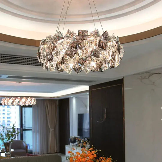 Lustre en cristal Arian 6x E27 Lustre en cristal doré Default Title Alessandro Design