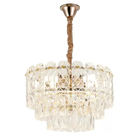 Lustre en cristal Cyrus 5x E27 doré