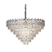 Lustre en cristal WINDSOR Supremo 16xE27, diamètre 80 cm, chrome brillant, hauteur réglable