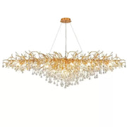 Lustre en cristal Kaiser 13x G9 diamètre 120 cm doré