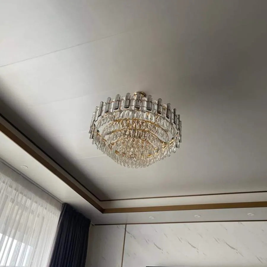 Lustre en cristal Kaison 16xE14 doré