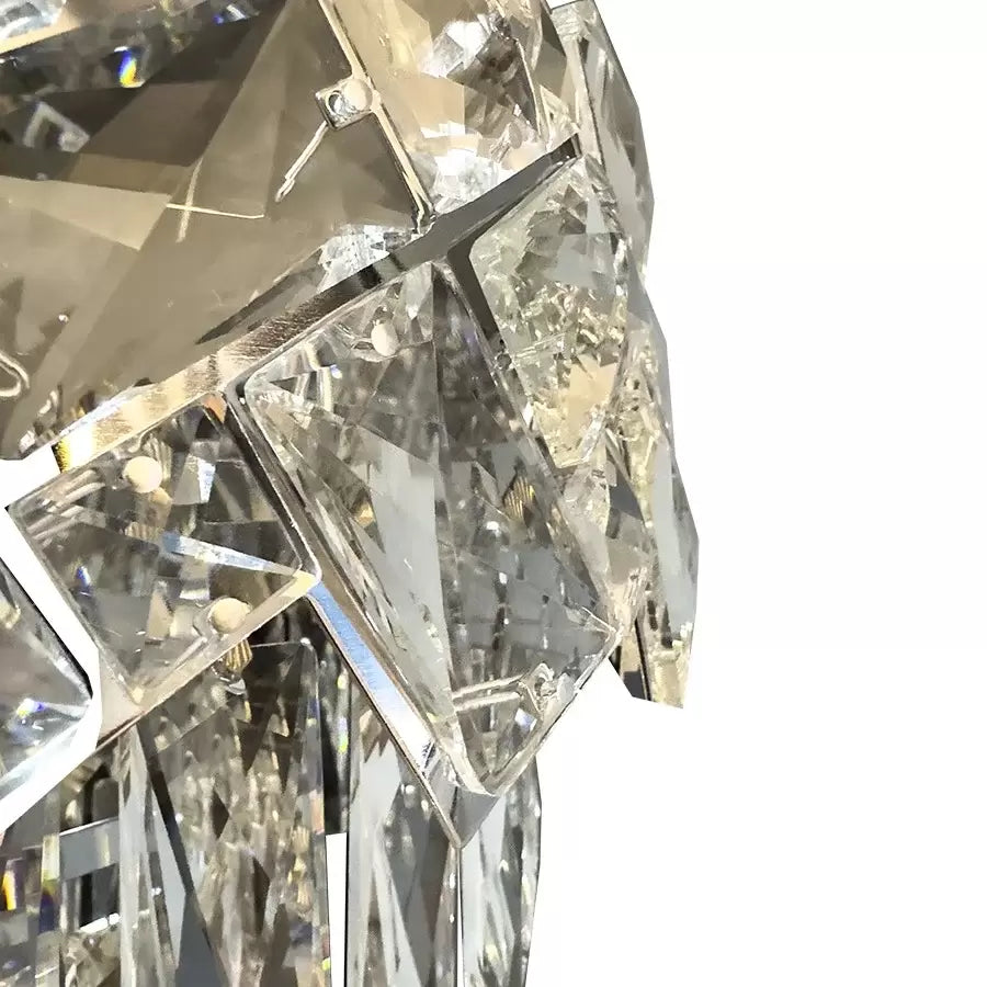 Lustre en cristal WINDSOR Nobile 5xE27, diamètre 40cm, chrome brillant, hauteur réglable