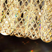 Lustre LED avec télécommande Zareef 80 W, doré