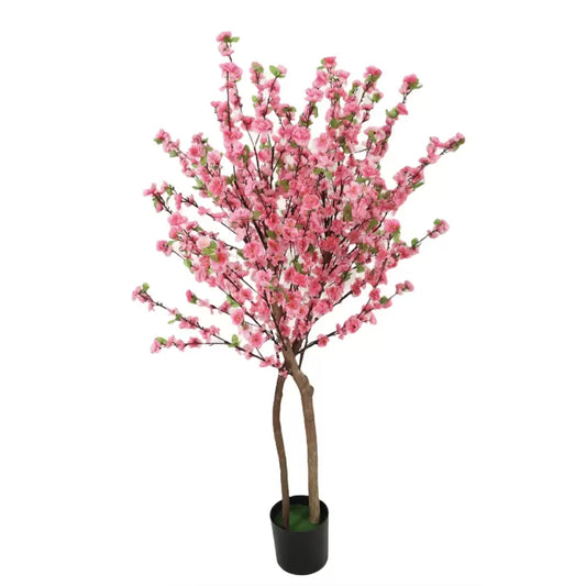 Cerisier artificiel sans pot 160 cm rose