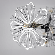 PETERHOF Regalis Lustre en cristal 15x G4, Longueur 120 cm, Noir