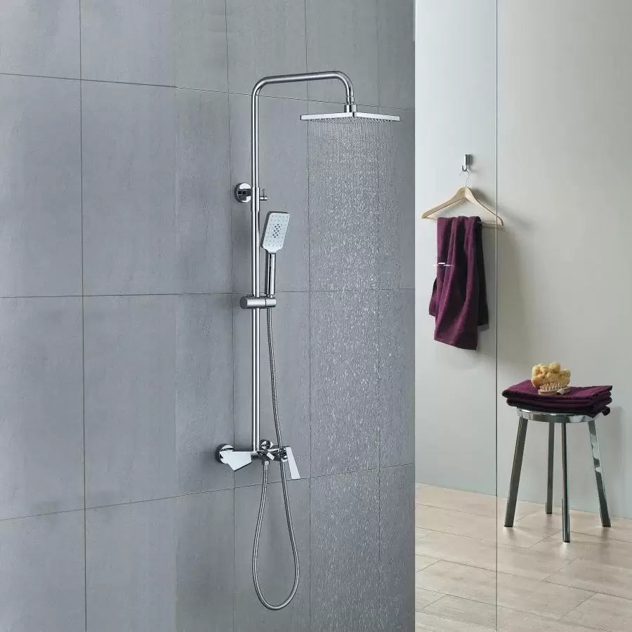 Colonne de douche, sanitaire en laiton, chromé, 6720