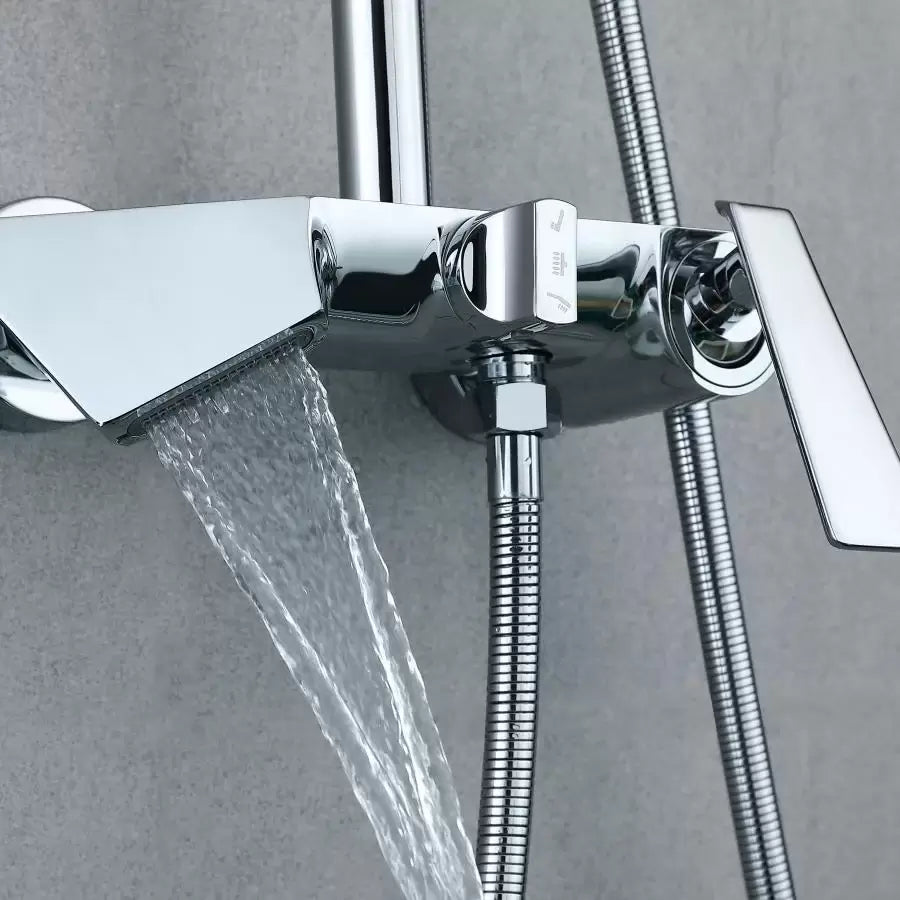 Colonne de douche, sanitaire en laiton, chromé, 6720