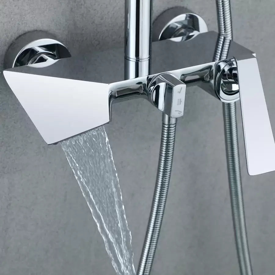 Colonne de douche, sanitaire en laiton, chromé, 6720