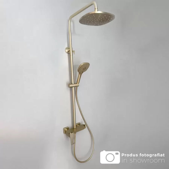 Colonne de douche, sanitaire en laiton, doré, 9810D Robinetterie et colonnes de douche Titre par défaut Alessandro Design