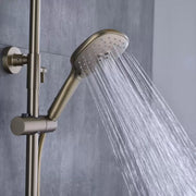 Colonne de Douche, Sanitaire Laiton, Or, 9810D