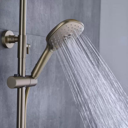 Colonne de Douche, Sanitaire Laiton, Or, 9810D