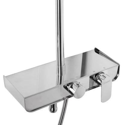 Colonne de douche, sanitaire en laiton, chromé, SJG/2450