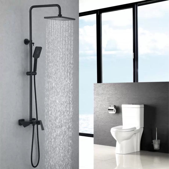 Colonne de douche, sanitaire en laiton, noir, 6720H Robinetterie et colonnes de douche Titre par défaut Alessandro Design