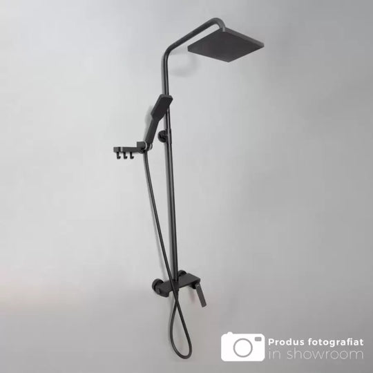 Colonne de douche, sanitaire en laiton, noir, 9990H Robinetterie et colonnes de douche Titre par défaut Alessandro Design