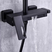 Colonne de Douche, Sanitaire Laiton, Noir, 9810H