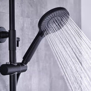 Colonne de Douche, Sanitaire Laiton, Noir, 9810H