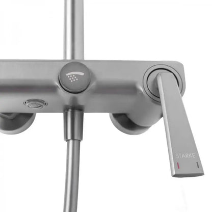 Colonne de Douche, Sanitaire Laiton, Satiné, 10010N