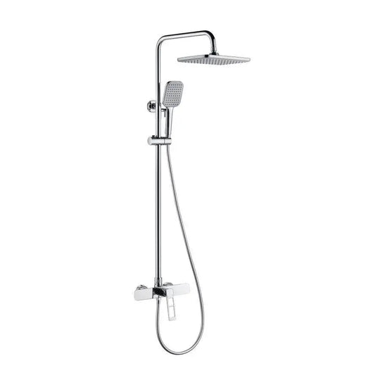 Colonne de douche, sanitaire en laiton, satiné, 9710 Robinetterie et colonnes de douche Default Title Alessandro Design