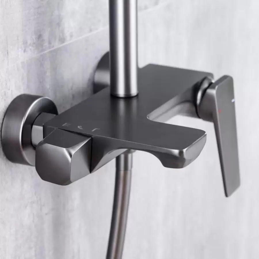 Colonne de Douche, Sanitaire Laiton, Satiné, 9960N