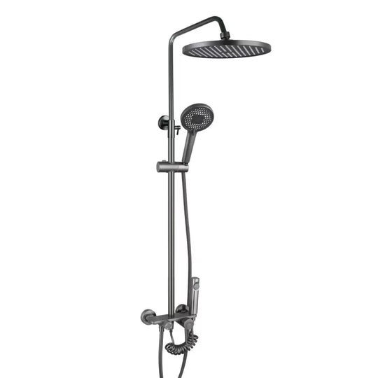 Colonne de douche en acier inoxydable gris foncé OD3901 Titre par défaut Alessandro Design