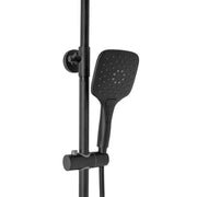 Colonne de douche, acier inoxydable SUS304, noir, 9910H